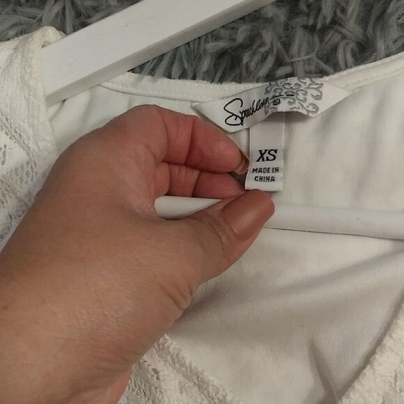 Speeckless girl white/blue sleeveless size XS - Picture 8 of 16